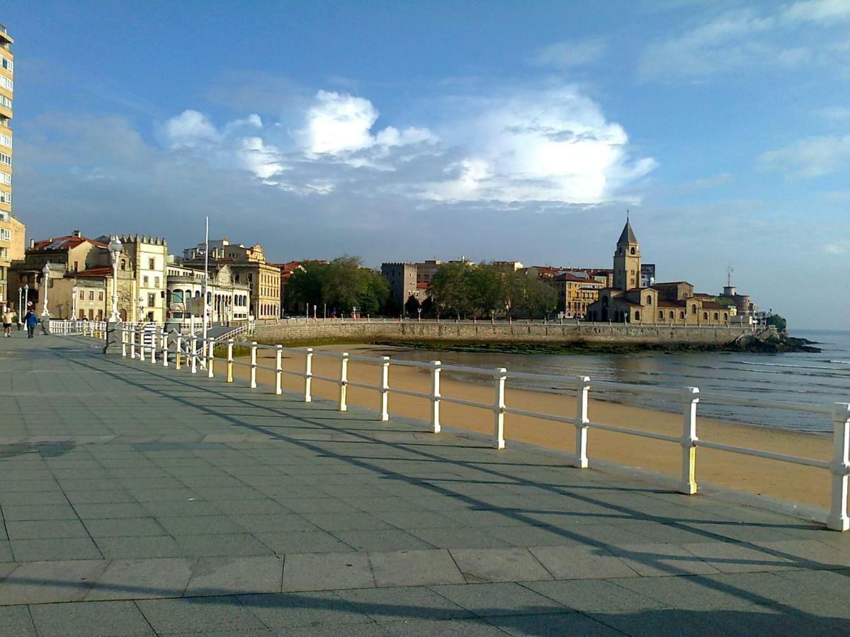 Apartamento Bianca Apartman Gijón Kültér fotó