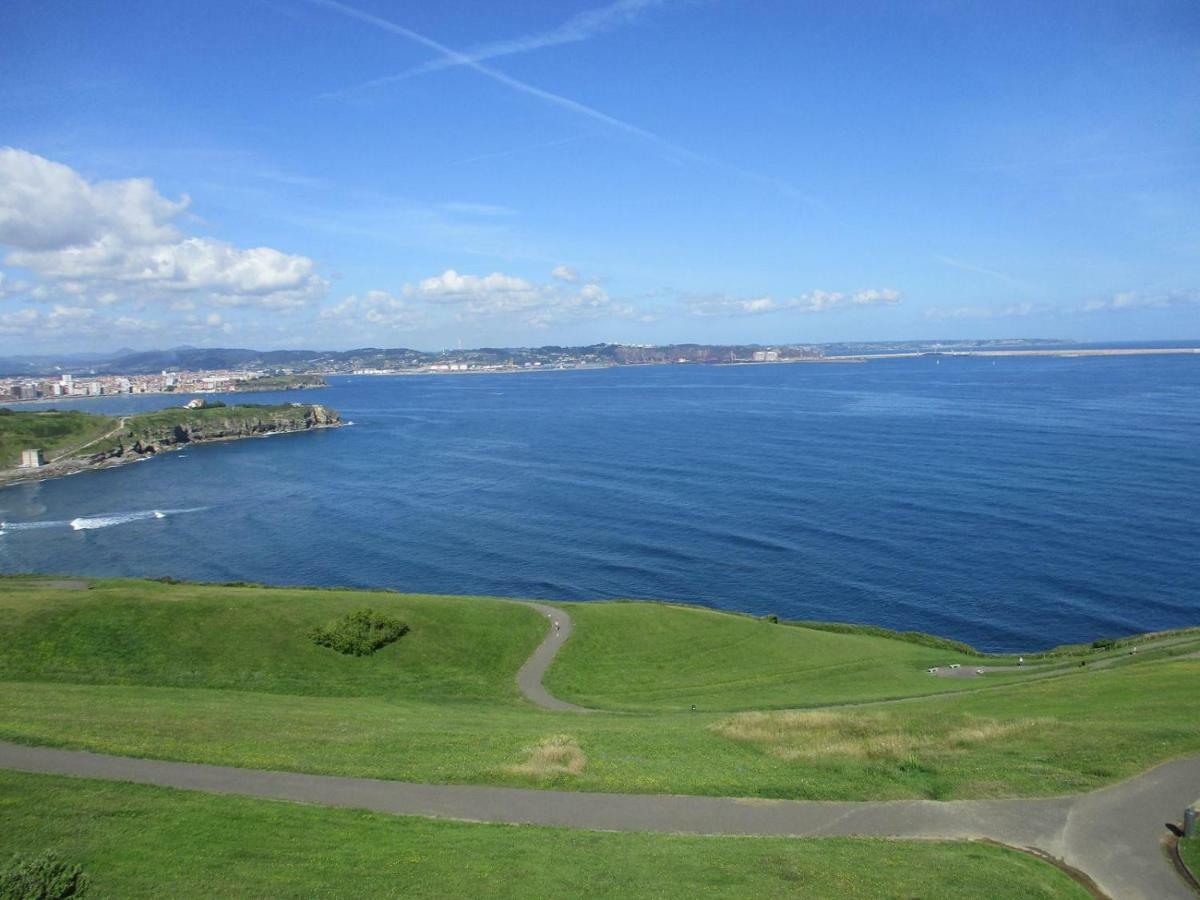Apartamento Bianca Apartman Gijón Kültér fotó